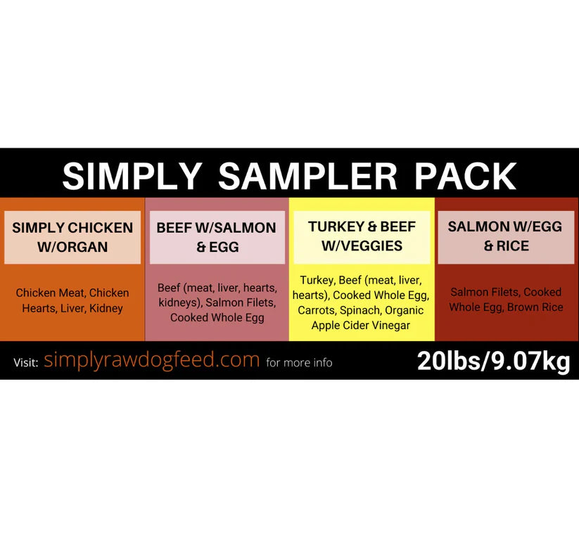 Simply Raw - Sampler Box #1